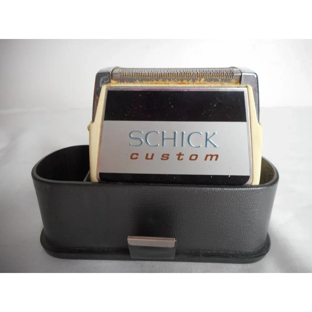 Vtg Schick Custom Comfort Control Electric Razor